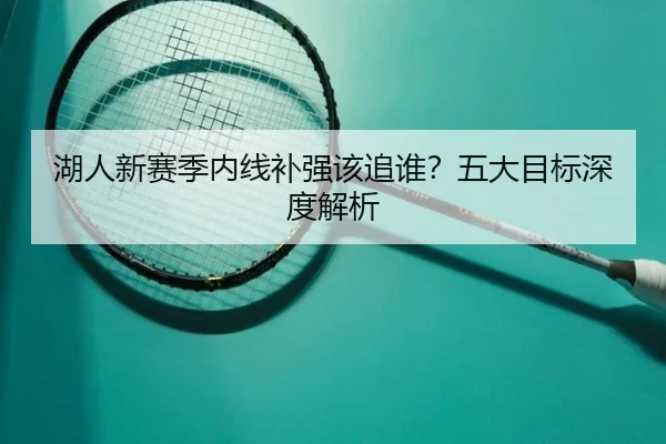 湖人新赛季内线补强该追谁？五大目标深度解析